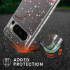Калъф Kwmobile за Google Pixel 8 Pro, прозрачен/розов, силикон, 61866.02