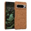 Kwmobile калъф за Google Pixel 8 Pro, светлокафяв, корк, 61878.24
