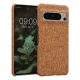 Kwmobile калъф за Google Pixel 8 Pro, светлокафяв, корк, 61878.24