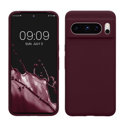 Kwmobile калъф за Google Pixel 8 Pro, лилав, силиконов, 61854.187