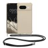 Kwmobile калъф с връзка за връзка за Google Pixel 8, кремав, силиконов, 61867.16