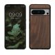 Kwmobile калъф за Google Pixel 8 Pro, кафяв, дърво/силикон, 61872.18