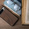 Kwmobile калъф за Google Pixel 8 Pro, кафяв, дърво/силикон, 61872.18