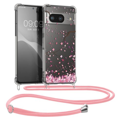 Kwmobile калъф с връзка за Google Pixel 8, многоцветен, силиконов, 61865.02