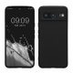 Kwmobile калъф за Google Pixel 8, черен, силиконов, 61859.01