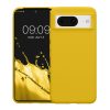 Kwmobile калъф за Google Pixel 8, жълт, силиконов, 61855.165