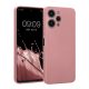 Kwmobile калъф за Xiaomi Redmi 12, розов, силиконов, 61880.31