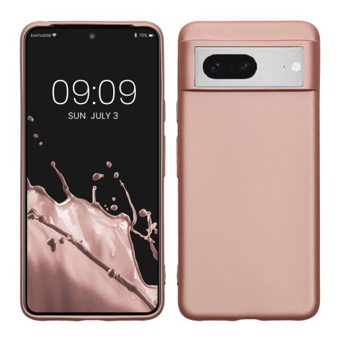 Kwmobile калъф за Google Pixel 8, розов, силиконов, 61857.31