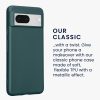 Kwmobile калъф за Google Pixel 8, зелен, силиконов, 61857.14