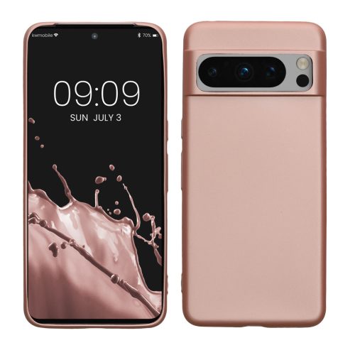 Kwmobile калъф за Google Pixel 8 Pro, розов, силиконов, 61858.31