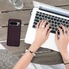 Kwmobile калъф за Google Pixel 8 Pro, тъмно лилав, силиконов, 61858.115