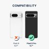Kwmobile калъф с връзка за връзка за Google Pixel 8 Pro, кремав, силиконов, 61868.16
