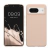 Kwmobile калъф за Google Pixel 8, кремав, силиконов, 61855.225