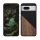Kwmobile калъф за Google Pixel 8, кафяв/черен, дърво/силикон, 61873.01