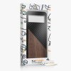 Kwmobile калъф за Google Pixel 8, кафяв/черен, дърво/силикон, 61873.01