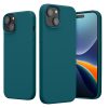 Kwmobile калъф за Apple iPhone 15, син, силиконов, 61953.57
