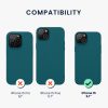 Kwmobile калъф за Apple iPhone 15, син, силиконов, 61953.57