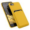 Kwmobile калъф за Apple iPhone SE (2022)/iPhone SE (2020)/iPhone 8, жълт, силиконов, 55117.165
