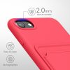Kwmobile калъф за Apple iPhone SE (2022)/iPhone SE (2020)/iPhone 8, розов, силиконов, 55117.77