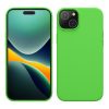 Kwmobile калъф за Apple iPhone 15, зелен, силиконов, 61953.159