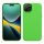 Kwmobile калъф за Apple iPhone 15, зелен, силиконов, 61953.159