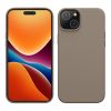 Kwmobile калъф за Apple iPhone 15, бежов, силиконов, 61953.43