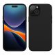 Kwmobile калъф за Apple iPhone 15, черен, силиконов, 61953.01
