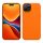 Kwmobile калъф за Apple iPhone 15 Plus, оранжев, силиконов, 61954.15
