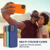 Kwmobile калъф за Apple iPhone 15 Plus, оранжев, силиконов, 61954.15