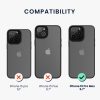 Kwmobile калъф за Apple iPhone 15 Pro Max, черен/прозрачен, поликарбонат, 61964.01