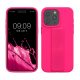 Kwmobile калъф за Apple iPhone 15 Pro Max, розов, силиконов, 62016.77
