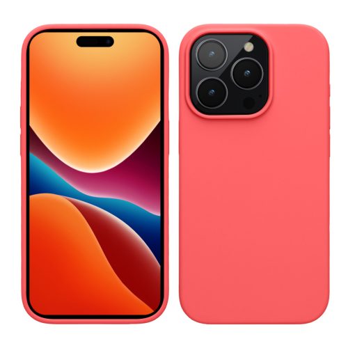 Kwmobile калъф за Apple iPhone 15 Pro Max, розов, силиконов, 61956.103