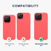 Kwmobile калъф за Apple iPhone 15 Pro Max, розов, силиконов, 61956.103