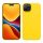 Kwmobile калъф за Apple iPhone 15, жълт, силиконов, 61953.165