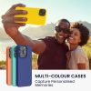 Kwmobile калъф за Apple iPhone 15, жълт, силиконов, 61953.165