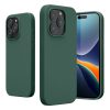 Kwmobile калъф за Apple iPhone 15 Pro Max, зелен, силиконов, 61956.166