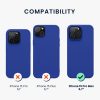 Kwmobile калъф за Apple iPhone 15 Pro Max, син, силиконов, 61956.134