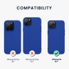 Kwmobile калъф за Apple iPhone 15, син, силиконов, 61957.134