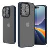 Kwmobile калъф за Apple iPhone 15 Pro, син/прозрачен, поликарбонат, 61963.17