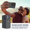 Kwmobile калъф за Apple iPhone 15 Pro, син/прозрачен, поликарбонат, 61963.17