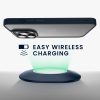 Kwmobile калъф за Apple iPhone 15 Pro, син/прозрачен, поликарбонат, 61963.17