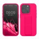 Kwmobile калъф за Apple iPhone 15 Pro, розов, силиконов, 62015.77
