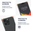 Kwmobile калъф с връзка за Apple iPhone 15 Pro, прозрачен/златист, силиконов, 62031.21