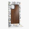 Kwmobile калъф за Apple iPhone 15 Plus, кафяв, дърво/силикон, 62012.01