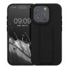 Kwmobile калъф за Apple iPhone 15 Pro, черен, силиконов, 62015.01