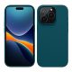 Kwmobile калъф за Apple iPhone 15 Pro, син, силиконов, 61955.57