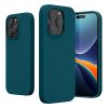 Kwmobile калъф за Apple iPhone 15 Pro, син, силиконов, 61955.57