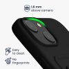 Kwmobile калъф за Apple iPhone 15, черен, силиконов, 62017.01