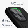 Kwmobile калъф за Apple iPhone 15 Pro, черен, силиконов, 62019.01