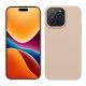 Kwmobile калъф за Apple iPhone 15 Pro Max, кремав, силиконов, 61960.225
